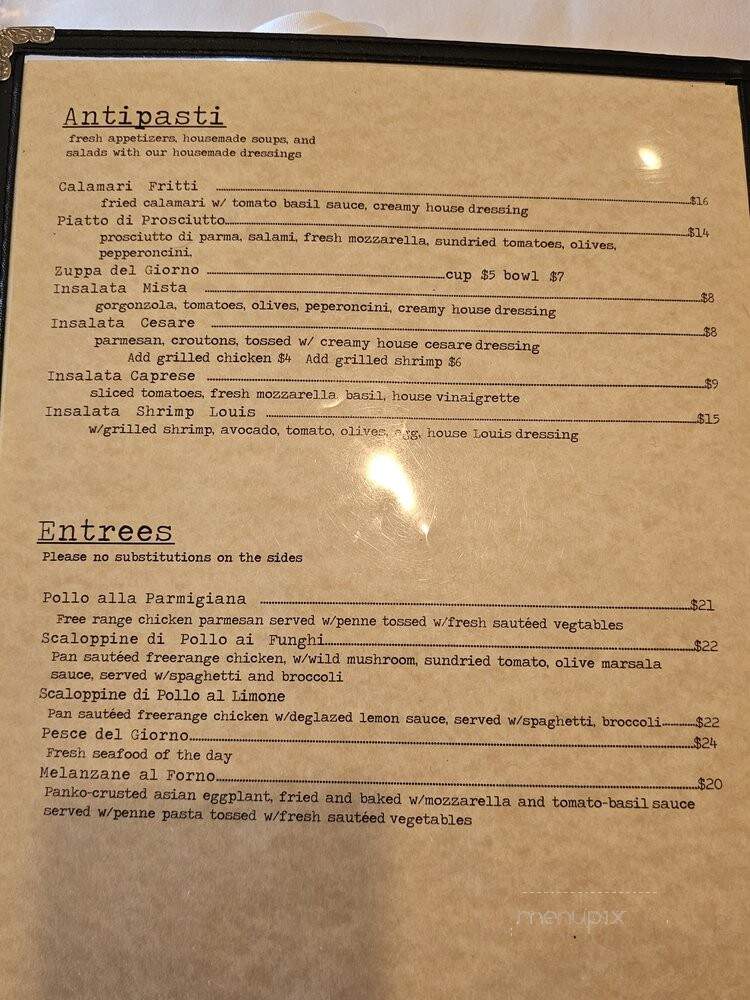 La Tavolata - Artesia, CA menu_pic