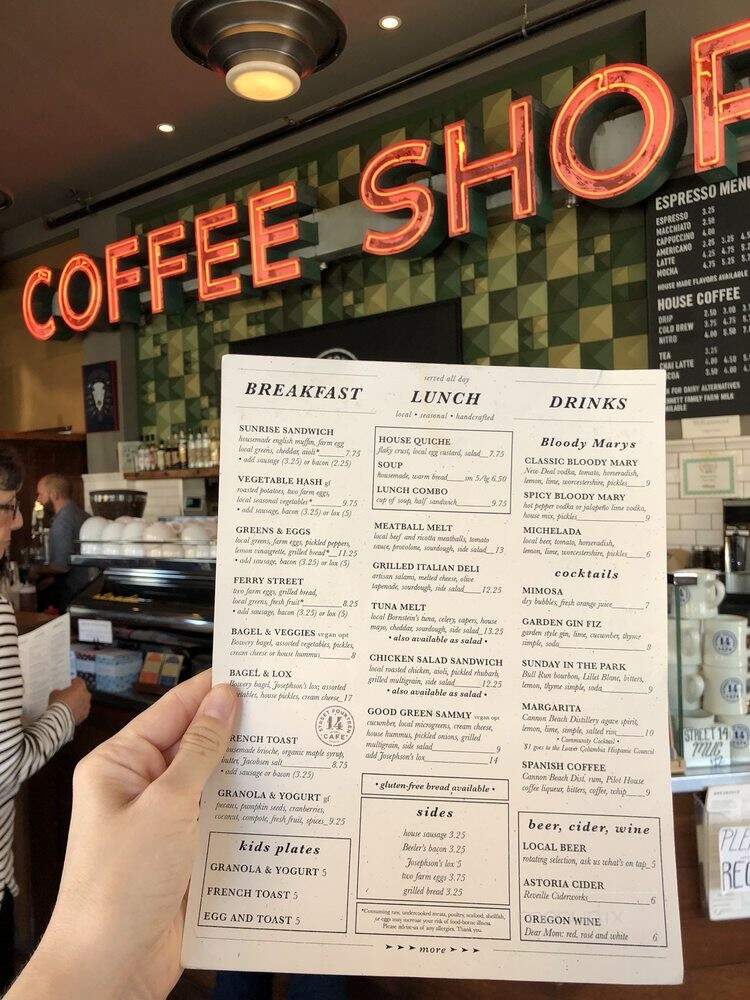 Street 14 Coffee - Astoria, OR menu_pic