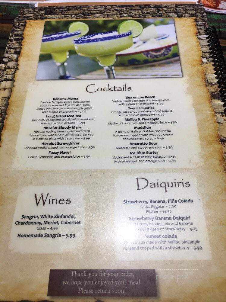La Cocina Mexicana II - Battle Creek, MI menu_pic