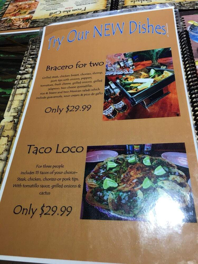 La Cocina Mexicana II - Battle Creek, MI menu_pic