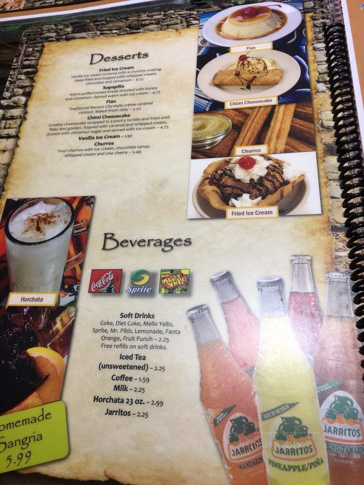 La Cocina Mexicana II - Battle Creek, MI menu_pic
