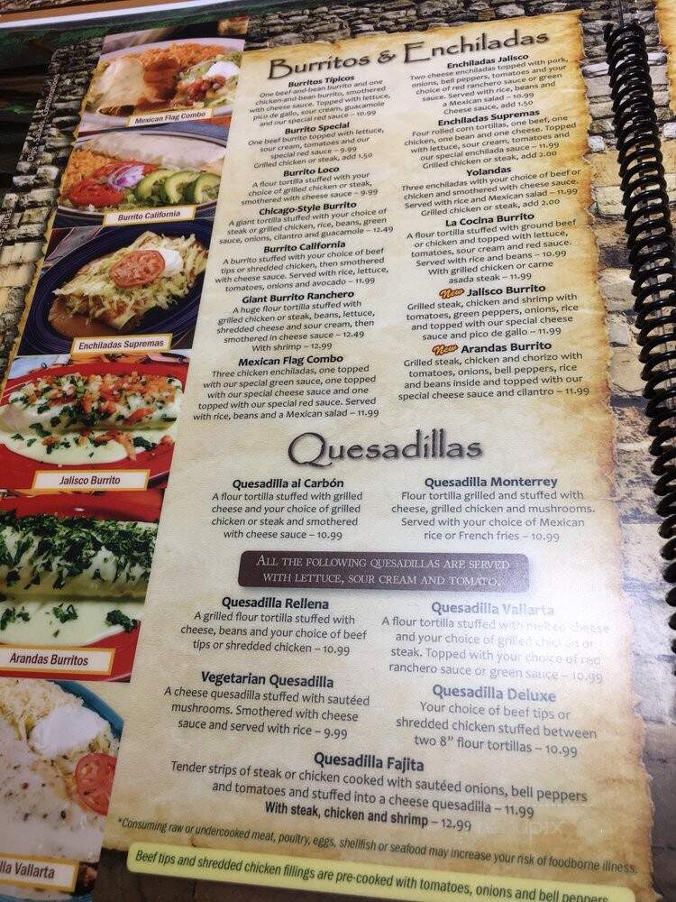 La Cocina Mexicana II - Battle Creek, MI menu_pic