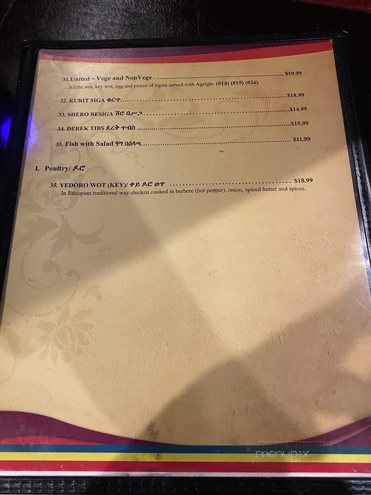 Sheger Ethiopian Restaurant - Houston, TX