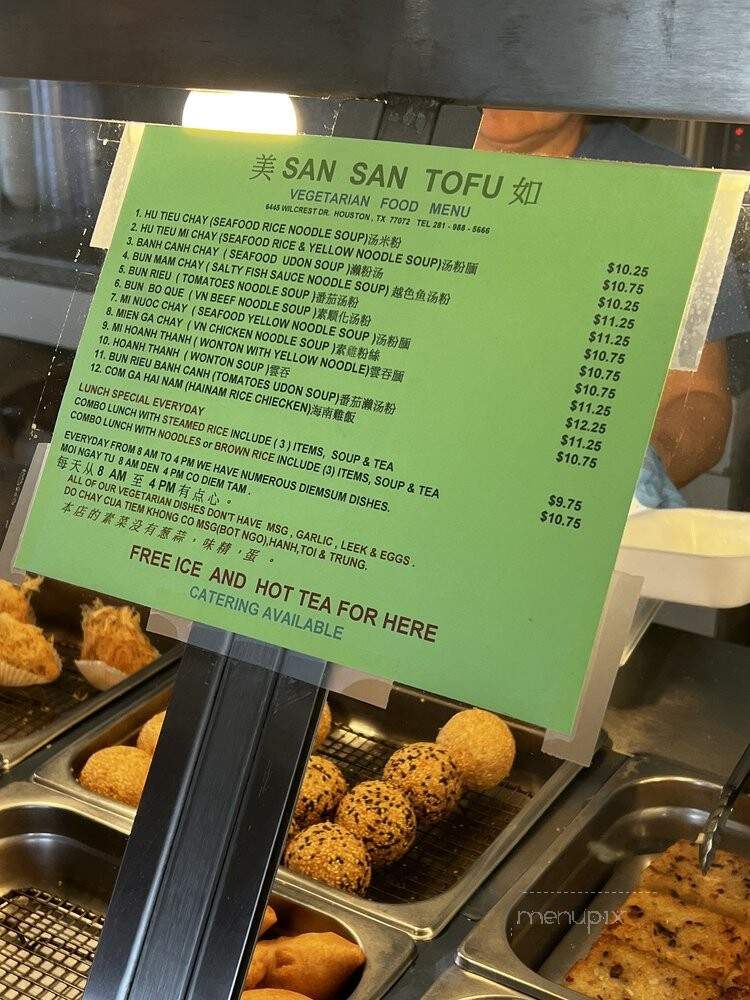San San Tofu - Houston, TX