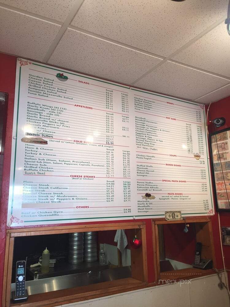 Reye's Pizza - Belmar, NJ menu_pic