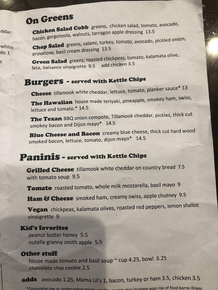 Planker Sandwiches - Bend, OR menu_pic