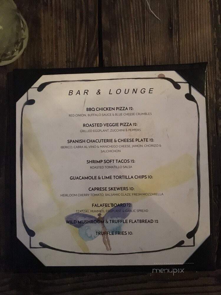 CBH Lounge - Beverly Hills, CA menu_pic