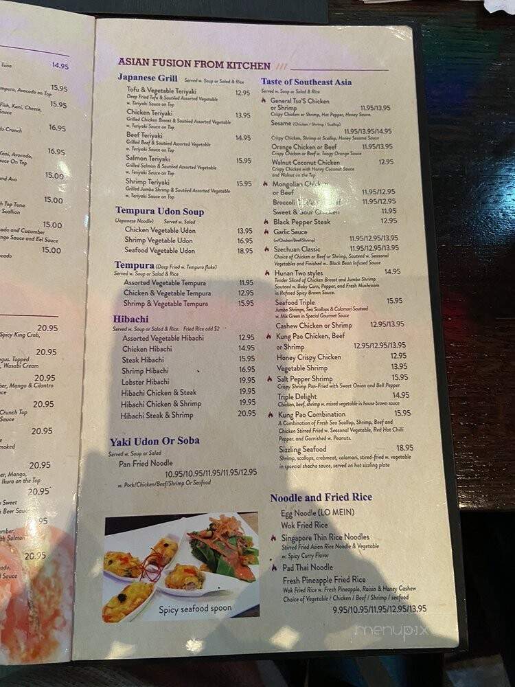 Fancy Sushi Asian Fusion - Billings, MT menu_pic
