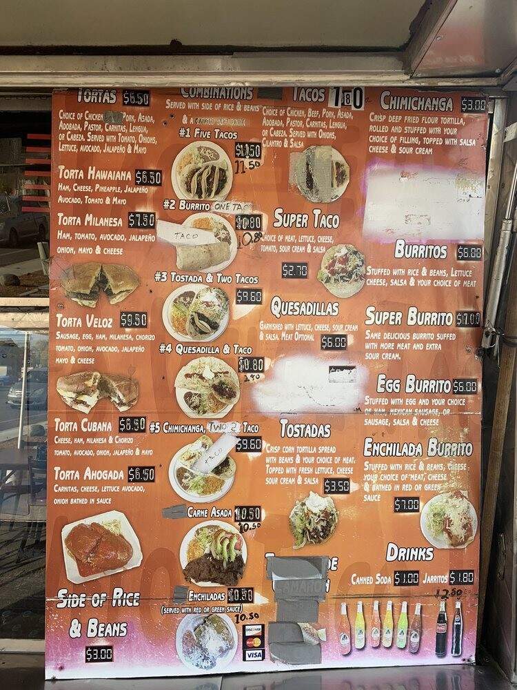 Tacos Zacatecas - Boise, ID menu_pic