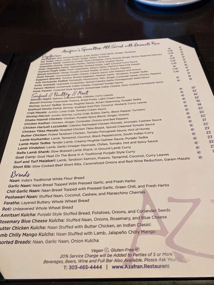 Azitra - Broomfield, CO menu_pic