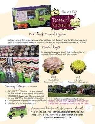 The Dessert Stand - Broomfield, CO menu_pic