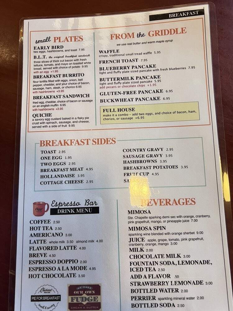 The Orchard House Restaurant - Caldwell, ID