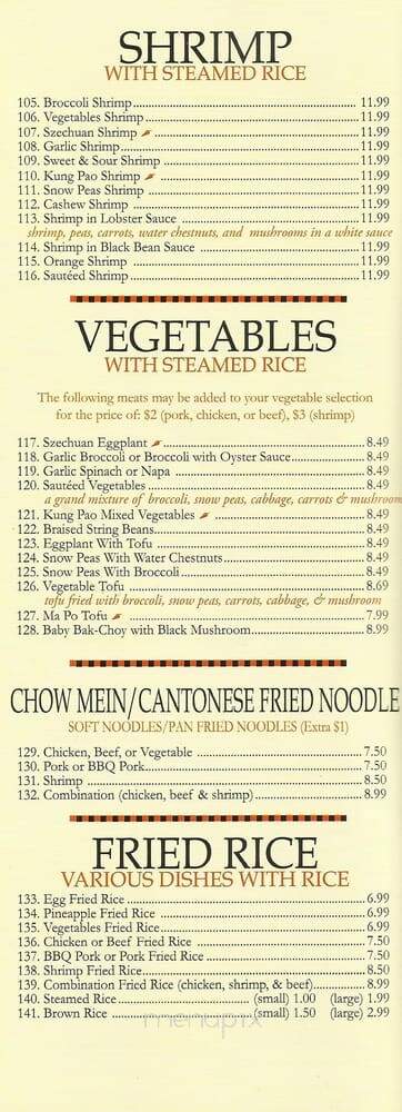 Rice Kitchen - Carson, CA menu_pic