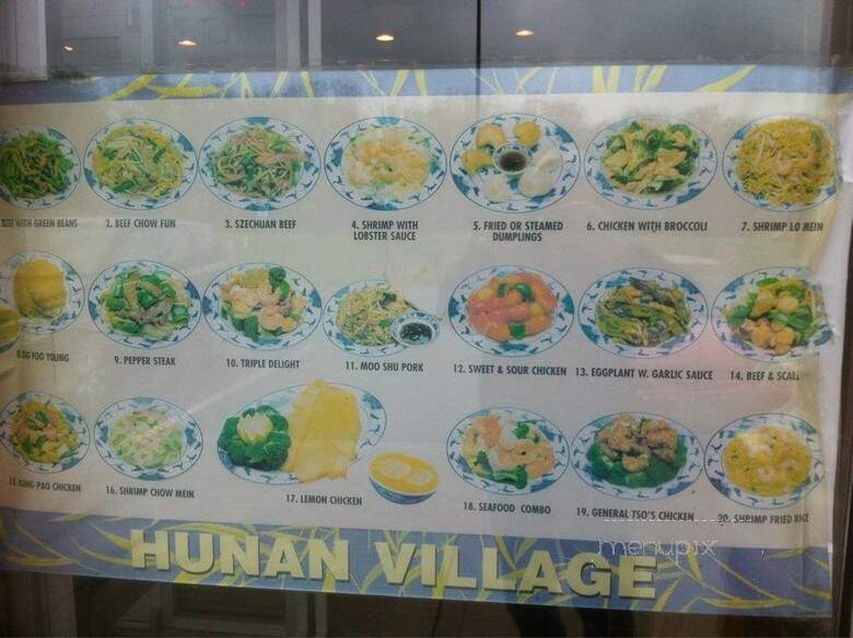Hunan Village - Chantilly, VA menu_pic