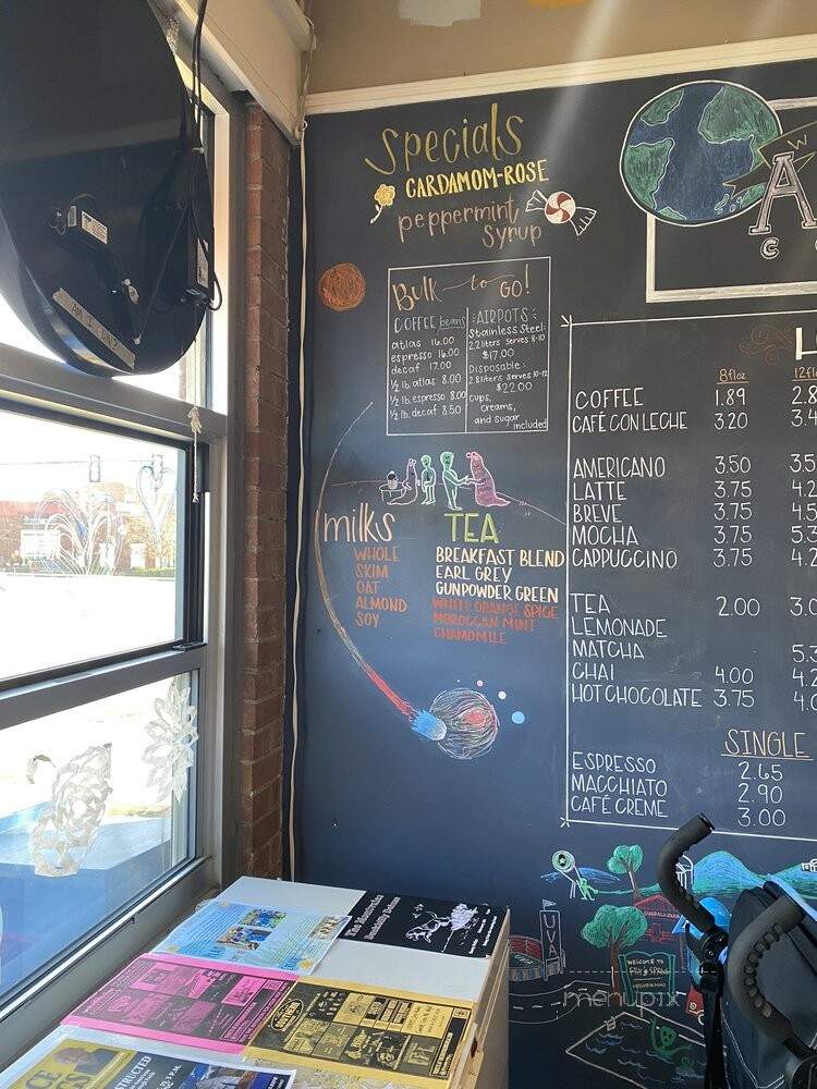 Atlas Coffee - Charlottesville, VA menu_pic