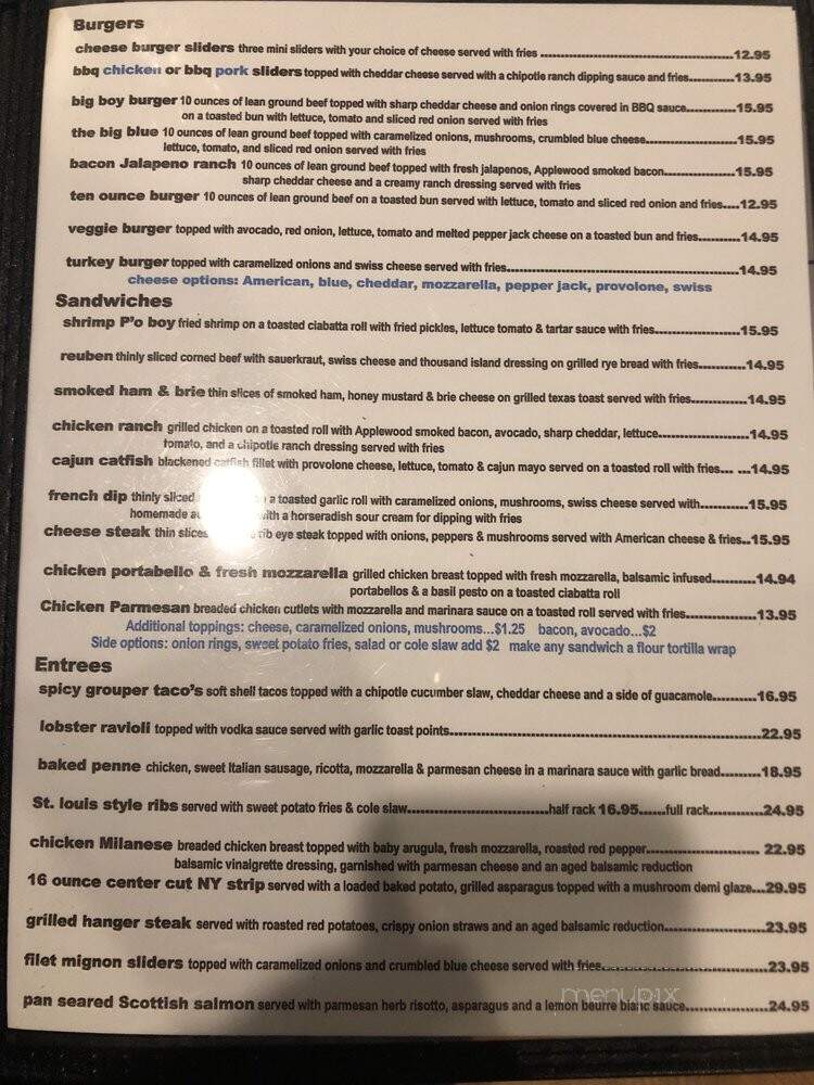 River Grille - Chatham, NJ menu_pic