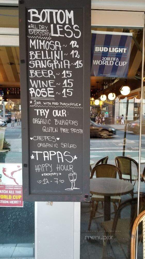 Cafe Moha - New York, NY menu_pic