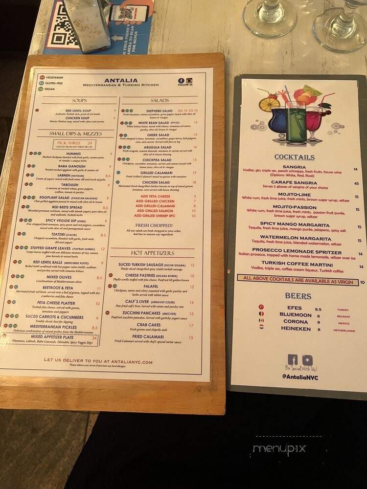 AnTalia - New York, NY menu_pic