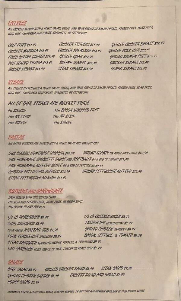 Mia's - Chouteau, OK menu_pic