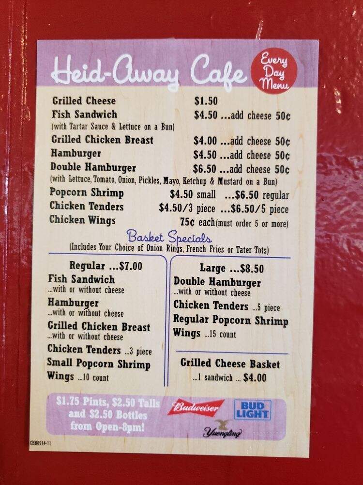 Heid-Away Cafe - Cincinnati, OH