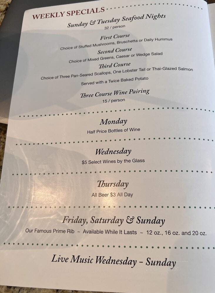 Meritage - Opening Summer 2011 - Cincinnati, OH menu_pic