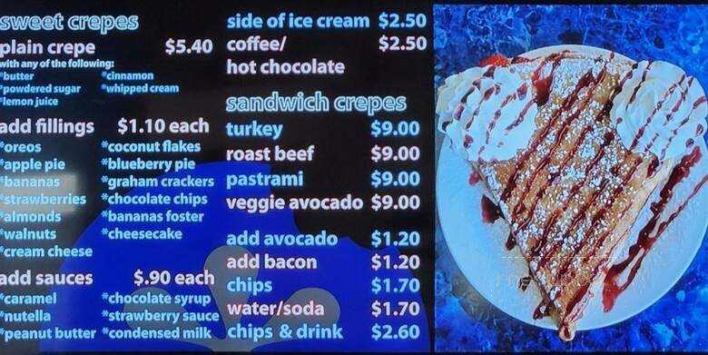 Frostbites - Cypress, CA menu_pic