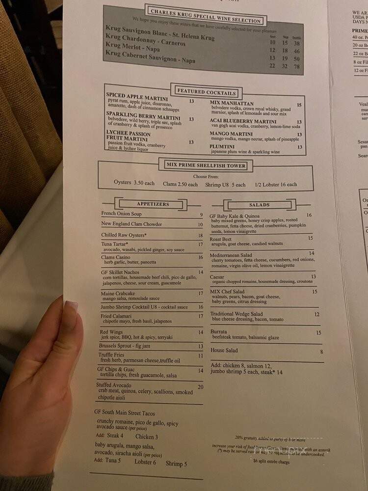 Max40 - Danbury, CT menu_pic