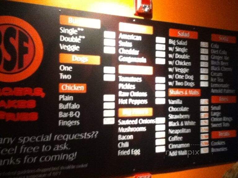 Burgers, Shakes Fries - Darien, CT menu_pic