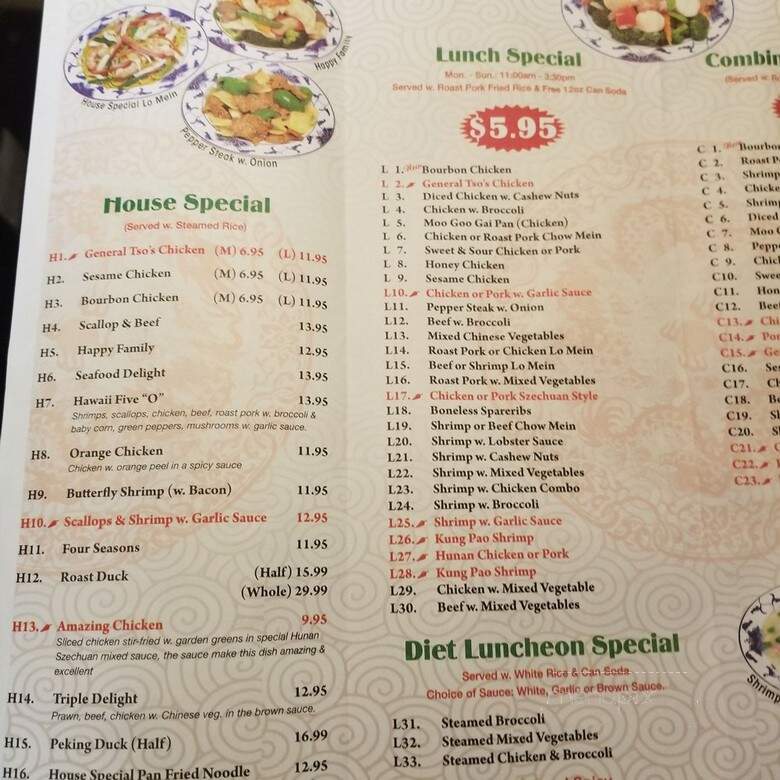 China Taste - Davenport, FL menu_pic