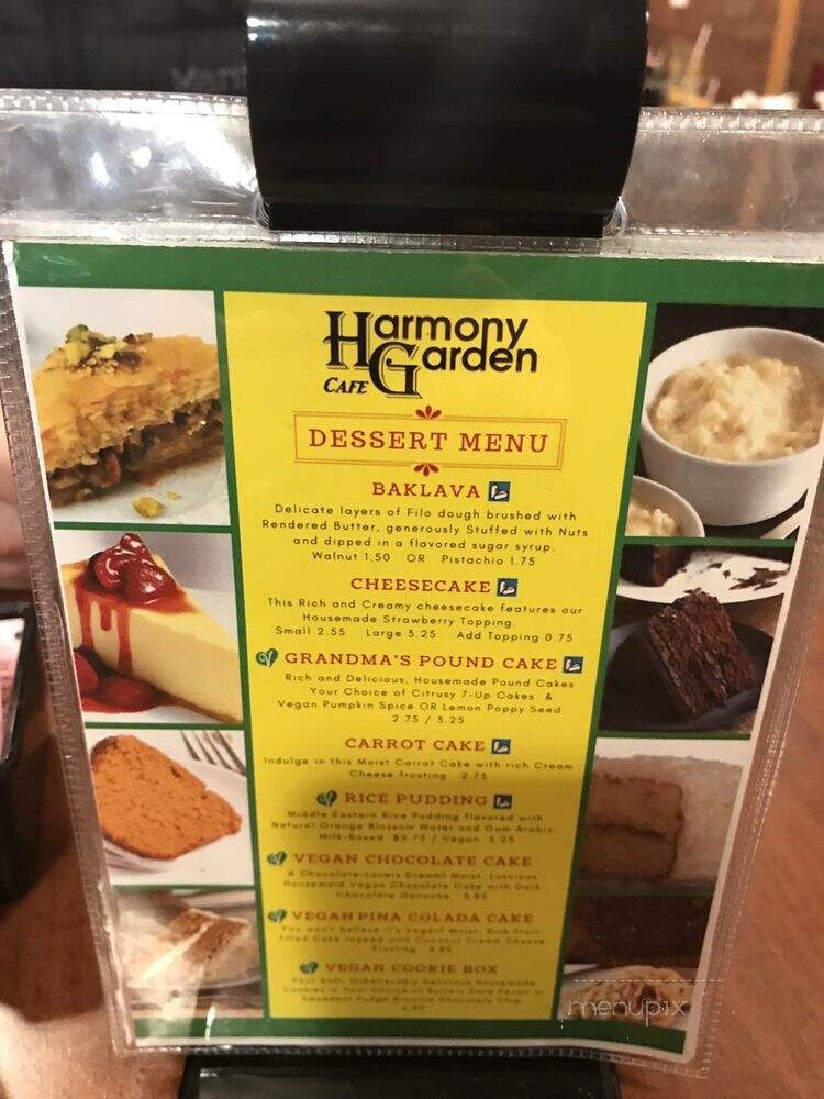 Harmonie Garden - Detroit, MI menu_pic