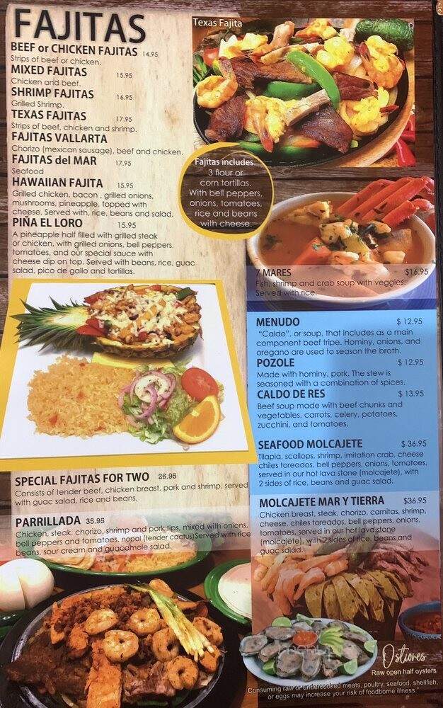 El Metate - Detroit Lakes, MN menu_pic