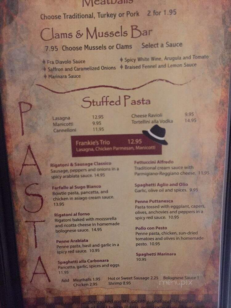 Frankie Johnnies - Dover, DE menu_pic