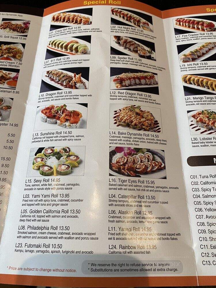 Yanagi Sushi and Grill - Dublin, CA