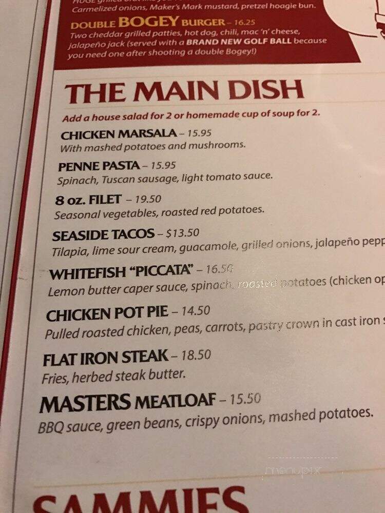 Porters Pub - Elgin, IL menu_pic