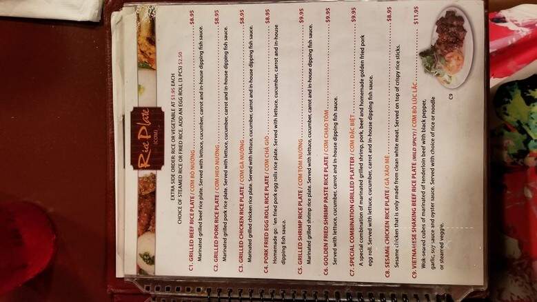 Pho Siagon - Englewood, CO menu_pic