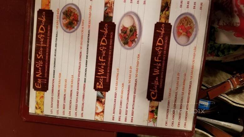 Pho Siagon - Englewood, CO menu_pic