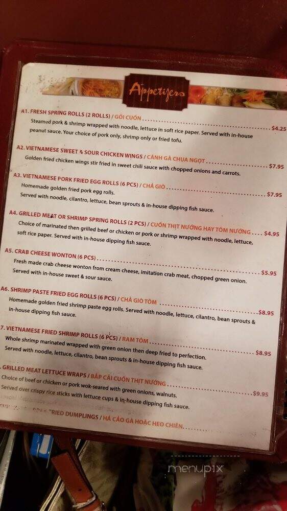 Pho Siagon - Englewood, CO menu_pic