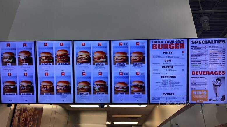 Burger 7 - Falls Church, VA menu_pic