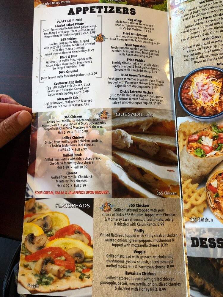 Dick's Wings - Fernandina Beach, FL menu_pic