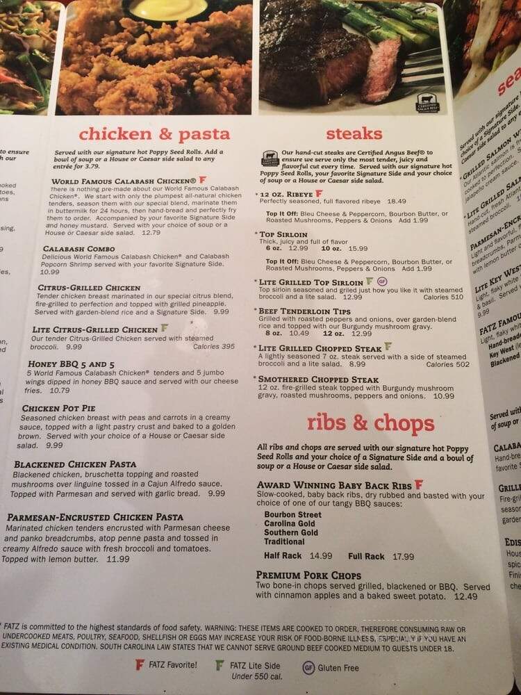 FATZ Cafe - Franklin, NC menu_pic