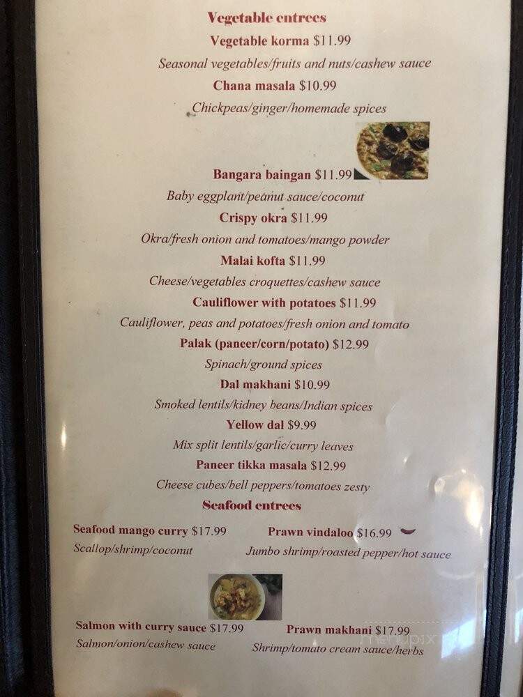 Delhi 6 - Frederick, MD menu_pic