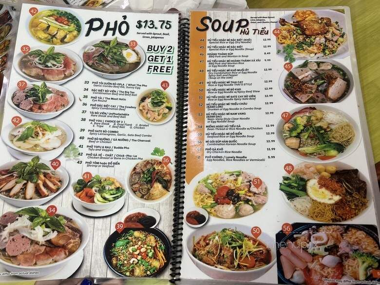 Bistro B - Grand Prairie, TX menu_pic