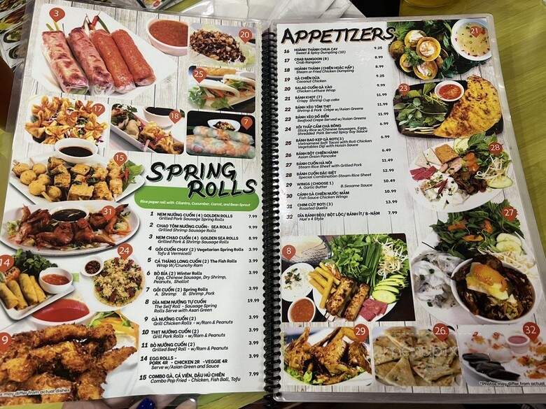 Bistro B - Grand Prairie, TX menu_pic