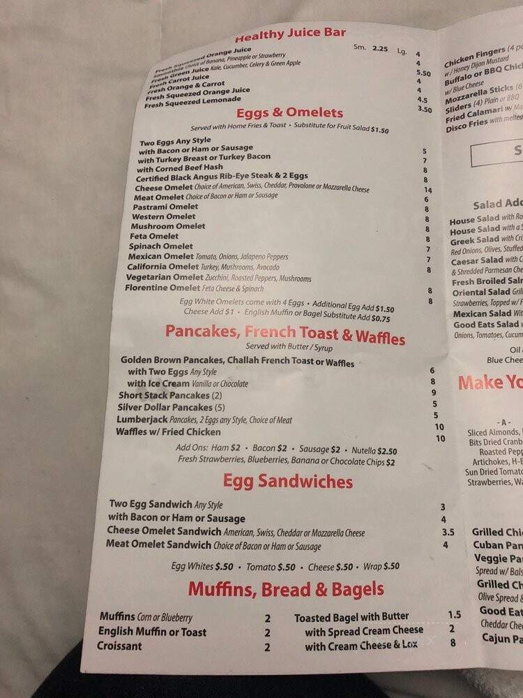 Good Eats Charcoal Grill - Guttenberg, NJ menu_pic