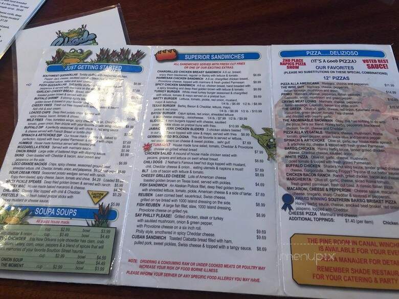 Leghorns - Heath, OH menu_pic