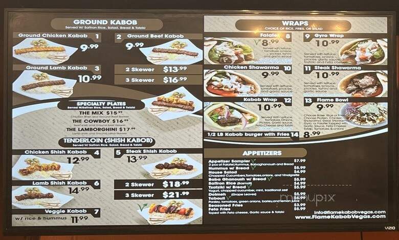 Flame Kabob - Henderson, NV menu_pic