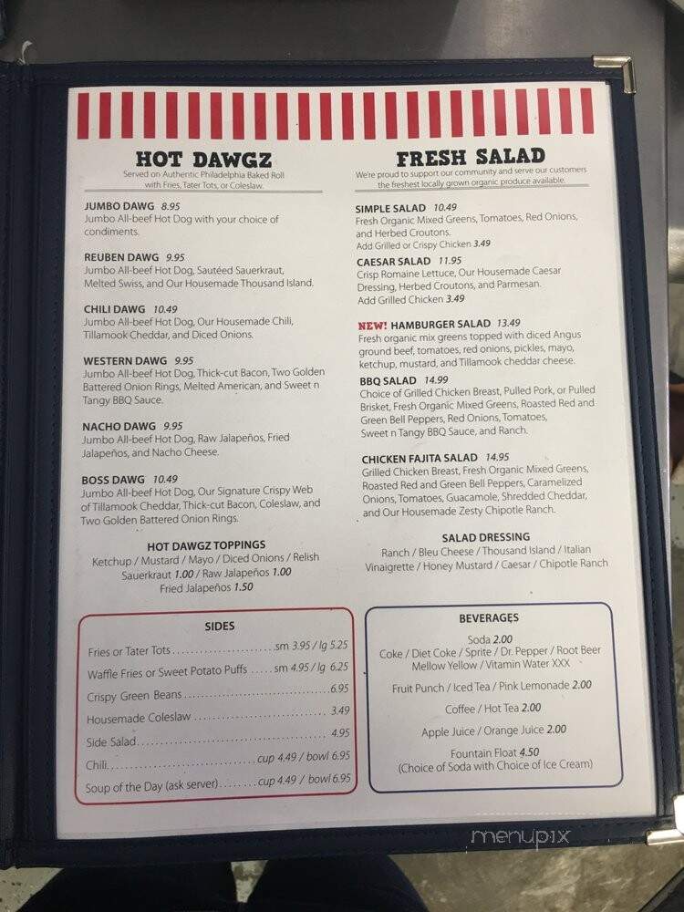 Boss Hoggz Restaurant - Homer, AK menu_pic