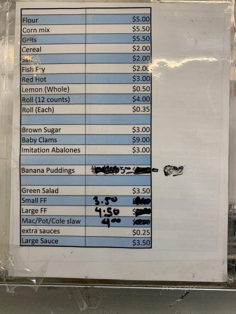 Fish Town - Los Angeles, CA menu_pic