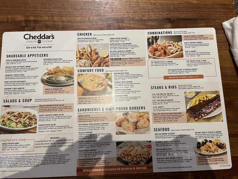 Cheddar's Casual Cafe - Independence, MO menu_pic