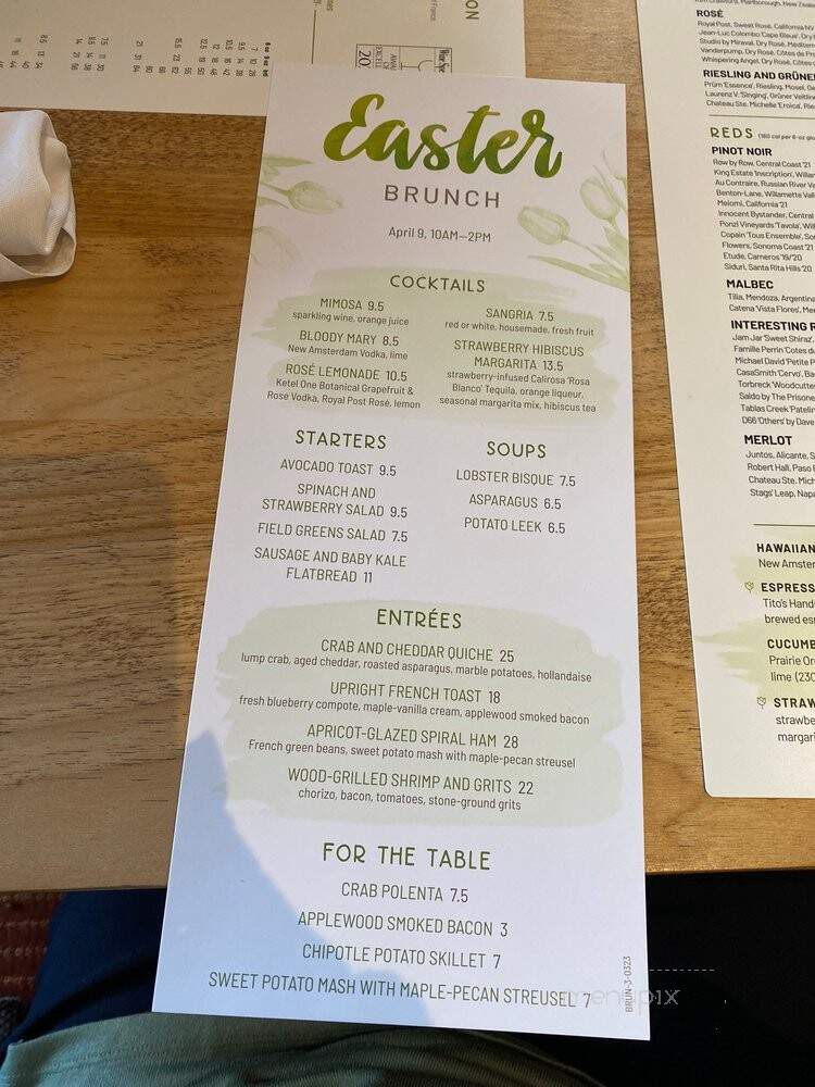 Seasons 52 - Indianapolis, IN menu_pic